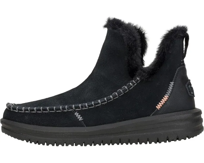Ботинки Hey Dude Camden Suede до щиколотки с искусственным мехом