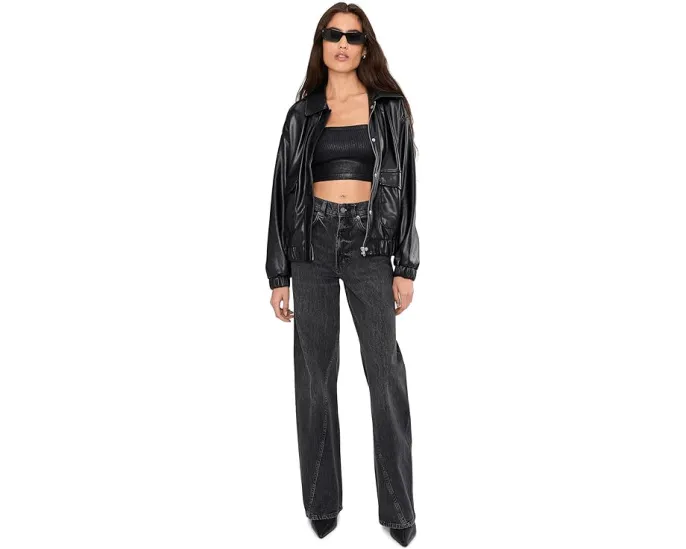 Топ-бандо Free People Amelia Foil с кроп-силуэтом