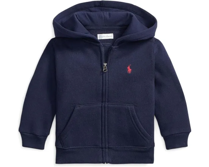Детская толстовка Polo Ralph Lauren Kids с капюшоном на молнии