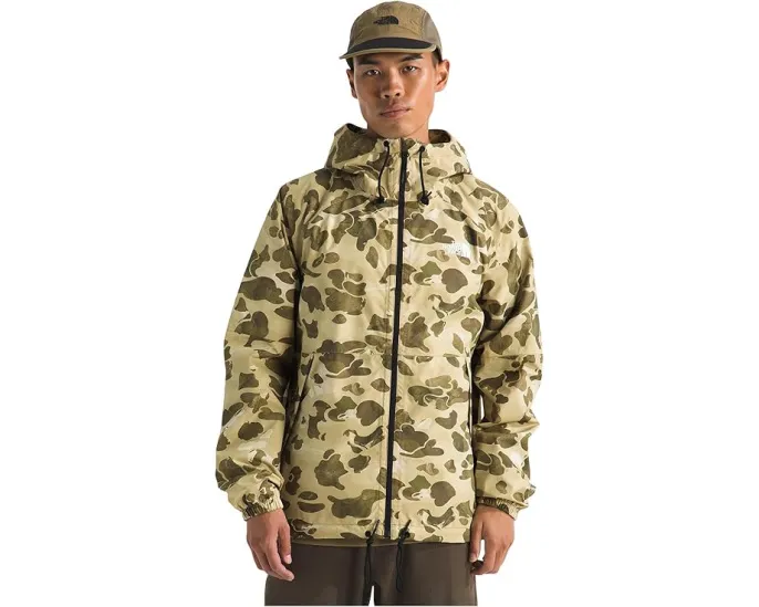 Куртка The North Face Antora Rain Hoodie Print с капюшоном и мембраной DRYVENT