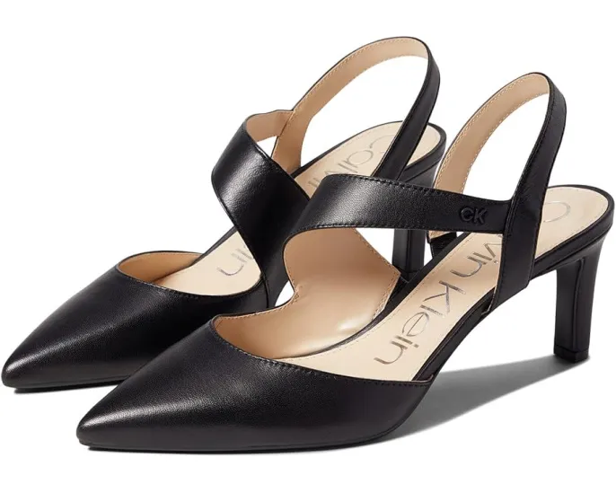 Туфли-лодочки Calvin Klein Larin с острым носком и низким каблуком