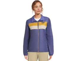 Пуховик L.L.Bean Mountain Classic с цветными блоками и застежкой на молнии