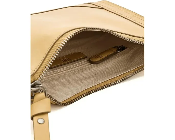 Кожаная сумка через плечо Frye Melissa Zip Crossbody с регулируемым ремнем