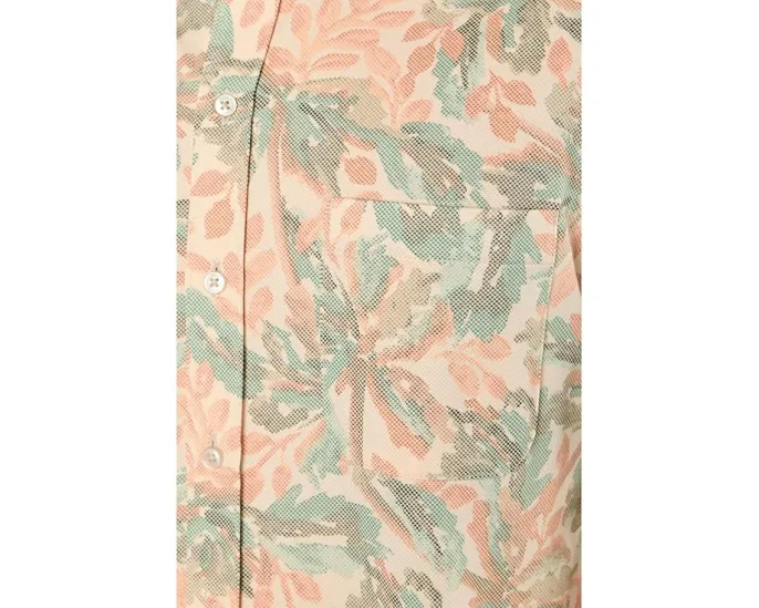 Рубашка Tommy Bahama San Lucio Sea Shade с коротким рукавом абалон
