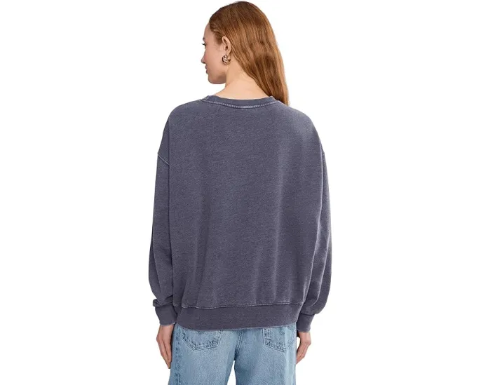 Оверсайз худи Free People Slow It Down с карманом кенгуру