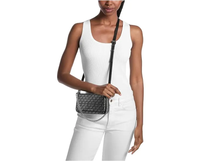 Маленькая сумка кроссбоди Bryant Small Convertible Xbody Pouchette от MICHAEL Michael Kors с магнитной застежкой