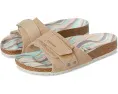 Сандалии Birkenstock Oita Printed Footbed с замшевым верхом и стелькой с принтом