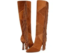 Сапоги Ellis от Sam Edelman до колена с бахромой и массивным каблуком