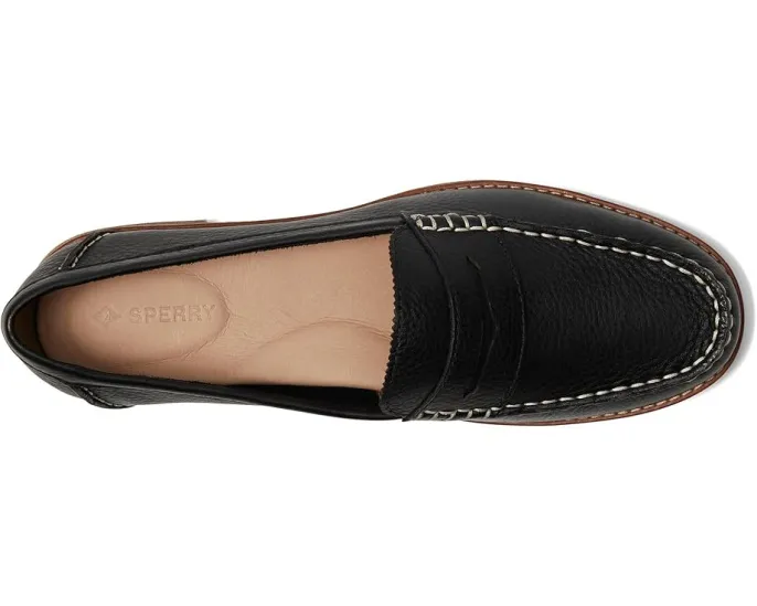 Мокасины Sperry Seaport Penny с пеной с эффектом памяти и подошвой Wave-Siping