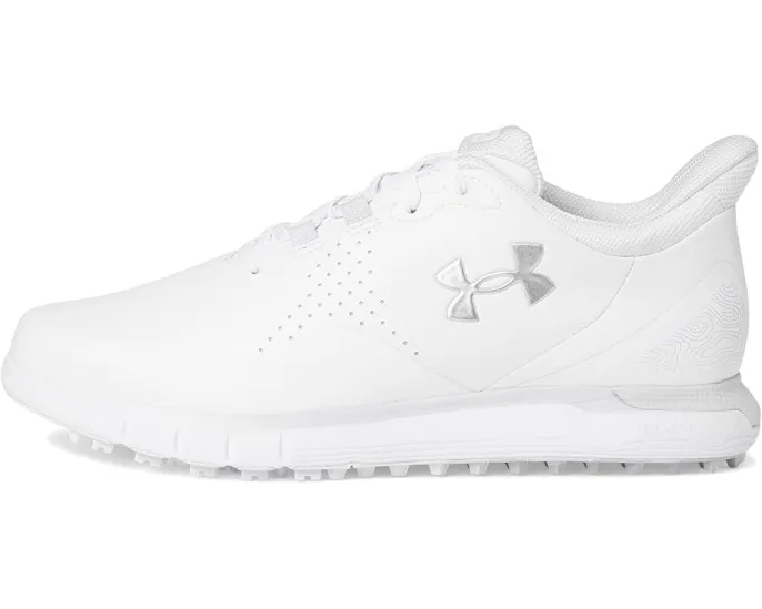 Гольф обувь Under Armour Drive Fade Spikeless с полиэстеровым верхом и надежной шнуровкой
