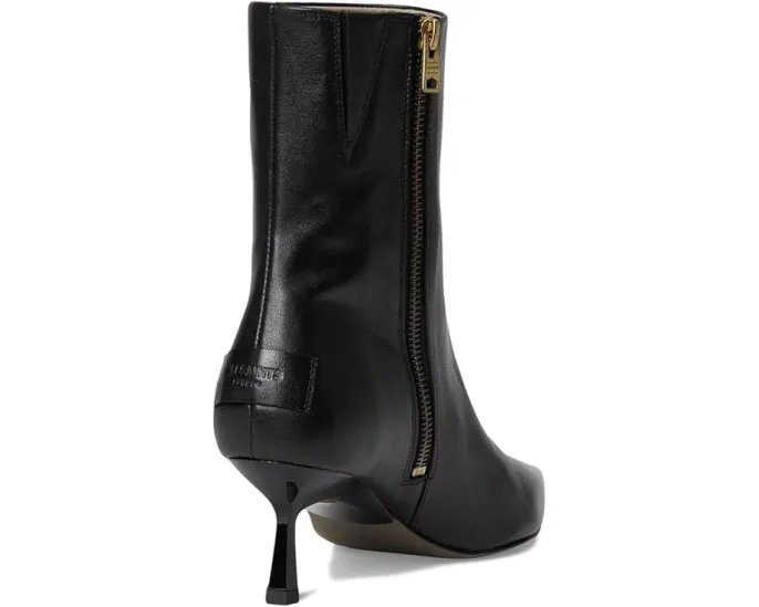 Ботинки AllSaints Vivian с каблуком и застежкой-молнией
