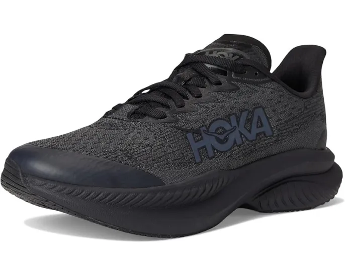Детские кроссовки Hoka Mach 6 с текстильным верхом и промежуточной подошвой EVA