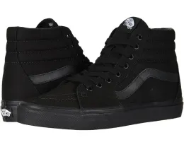Высокие кроссовки Vans SK8-Hi с кожано-тканевым верхом и подошвой из каучука