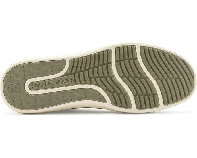 Кроссовки Mcguffey 2 Lace-To-Toe от Johnston & Murphy бежевые с замшевыми вставками