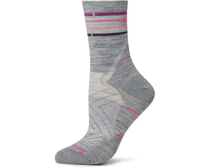 Носки Smartwool Run Zero Cushion Mid Crew с системой фиксации и бесшовным носком