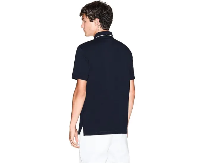 Приталенное поло Essential Slim Logo с вышивкой Armani Exchange