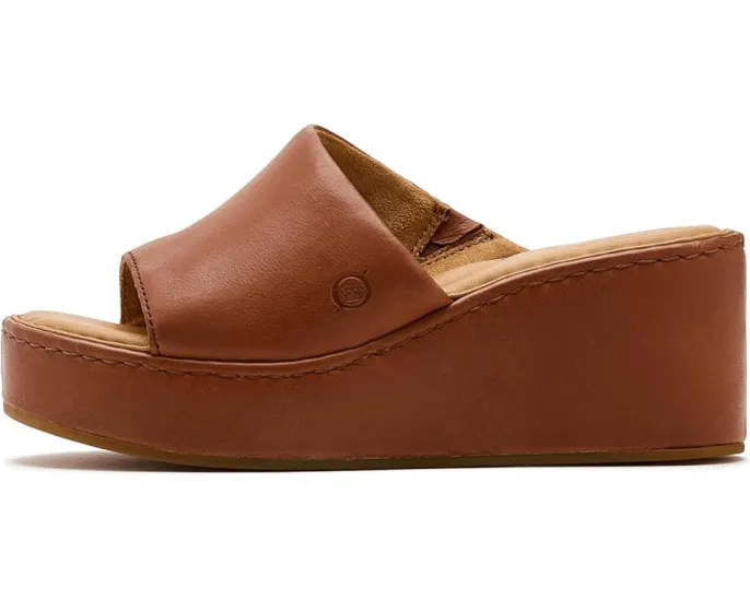 Босоножки на танкетке Born Shilo с кожаным верхом