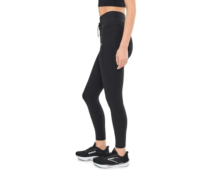 Леггинсы Brooks Luxe Tight с ультрамягкой тканью и двумя карманами на бедре