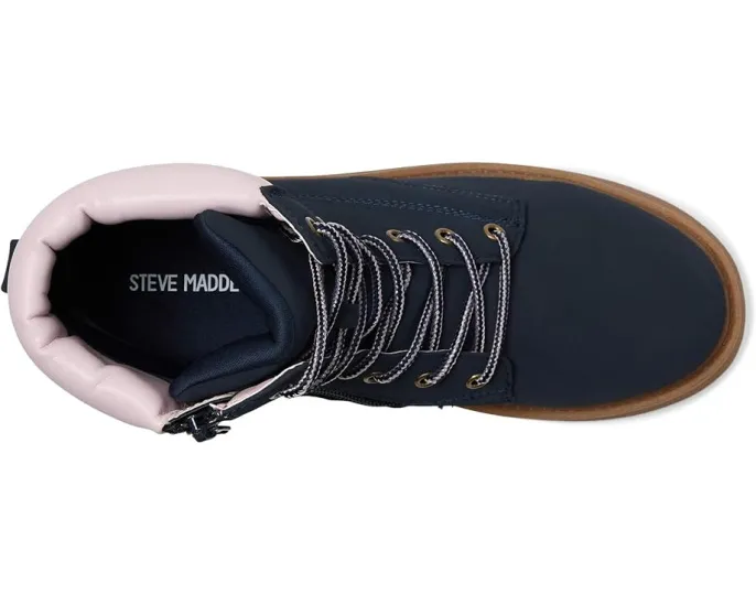 Ботинки Jumble из замши с молнией и шнуровкой Steve Madden Kids