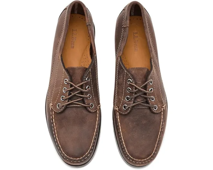 Кожаные мокасины Blucher Moc II L.L.Bean для повседневного стиля