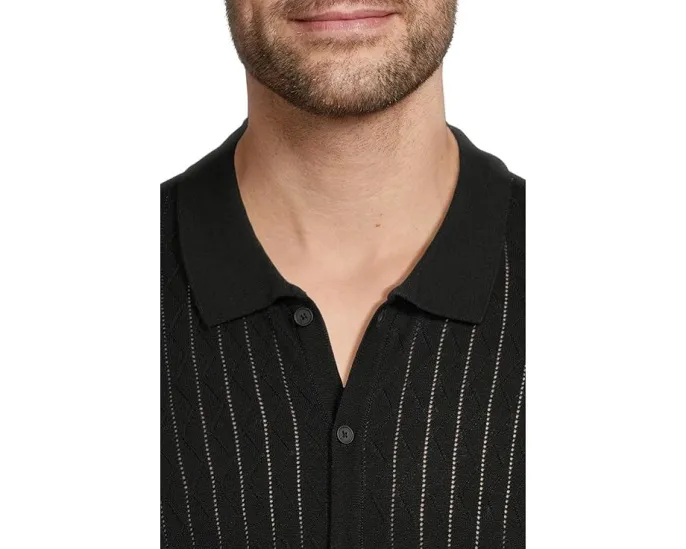 Рубашка John Varvatos Moore с коротким рукавом из органического хлопка