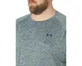 Under Armour футболка Tech 2.0 Long Sleeve Pitch Gray/Black