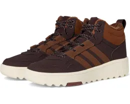 Кроссовки adidas Kids Hoops 4.0 Mid Top на шнуровке с резиновой подошвой