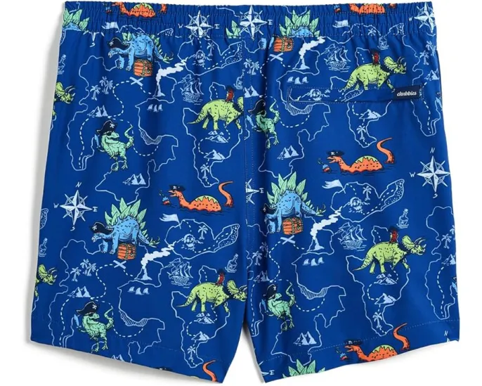 The Rex Marks The Spots Lined Swim Trunk (Big Kid)