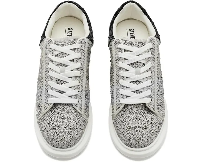 Кроссовки Steve Madden Icebox с плоской подошвой и стразами