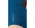 Цельный купальник Speedo Solid Mesh Scoop Neck с сетчатой спинкой