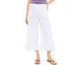 Широкие брюки Cargo Gaucho Crop с завязками и карманами XCVI