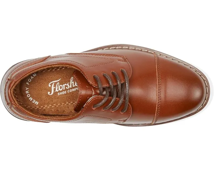Детские оксфорды Florsheim Rucci Jr. с мыском и стелькой из пены с эффектом памяти