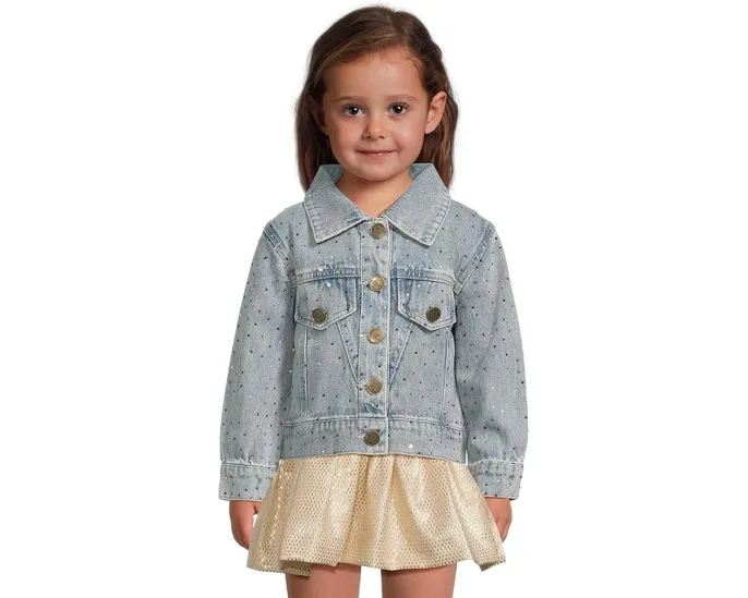 Джинсовая куртка Rainbow Sparkle Denim Jacket от Lola and The Boys