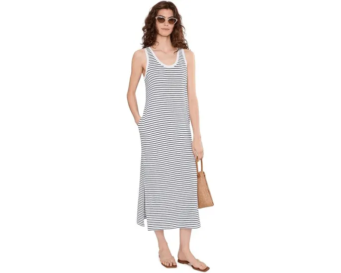 Платье-миди Tommy Bahama Suncoast в полоску из махры