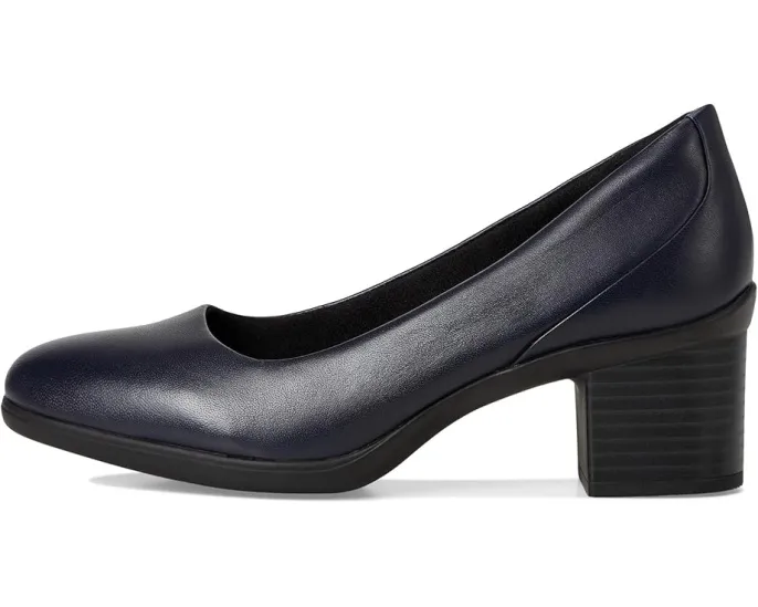 Туфли-лодочки Clarks Shaya Poppy с квадратным каблуком и миндальным носком