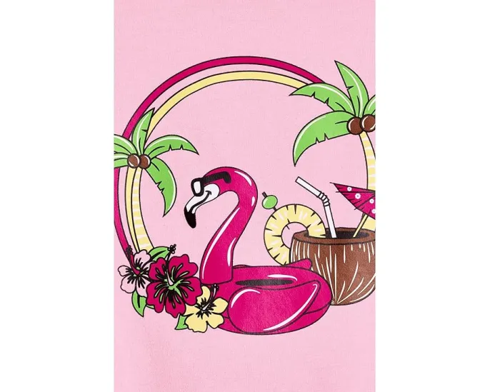 Топ Appaman Kids Hazel с графическим принтом и асимметричным подолом