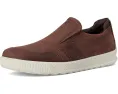 Кеды slip-on ECCO Byway из нубука коричневые