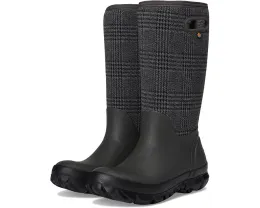 Зимние сапоги Bogs Whiteout Plaid с флисовой подкладкой и подошвой GlacialGrip