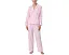 Lauren Ralph Lauren Cotton Woven Long Sleeve Notch Collar PJ Set пижамный набор из хлопка с длинным рукавом