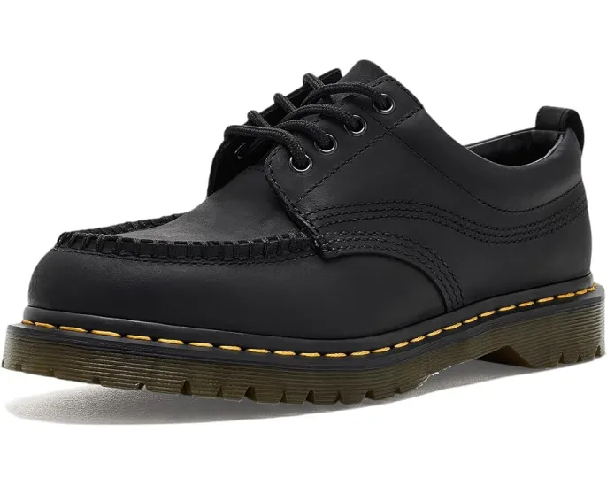 Ботинки Dr. Martens Lowell из кожи Crazy Horse черные