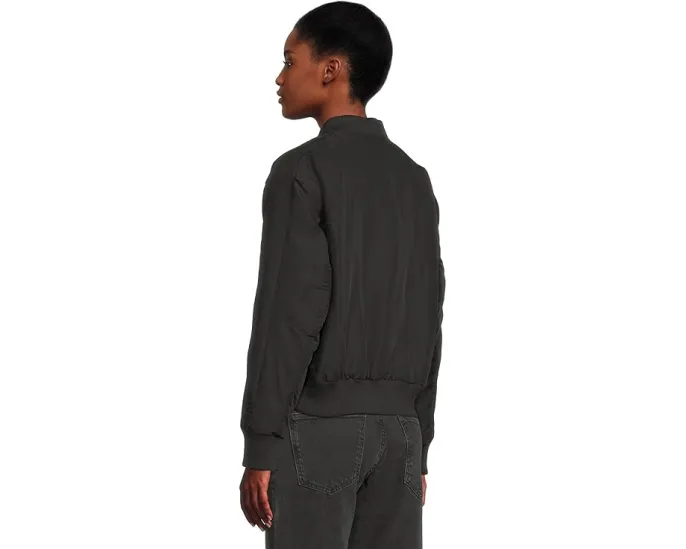 Куртка-бомбер PUMA T7 Satin с ребристыми манжетами