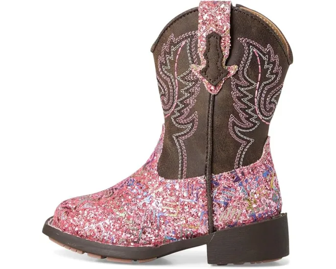Сапоги Roper Kids Glitter Aztec с ацтекским принтом для девочек