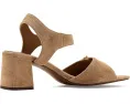 Босоножки Madewell Briella на каблуке из замши с квадратным носком