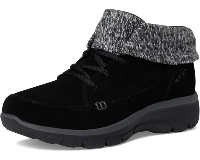 SKECHERS Easy Going ботинки без шнуровки с клиновидным каблуком и стелькой Memory Foam