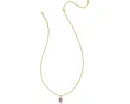 Kendra Scott подвеска Hallie Short Pendant с иллюзионистским опалитом