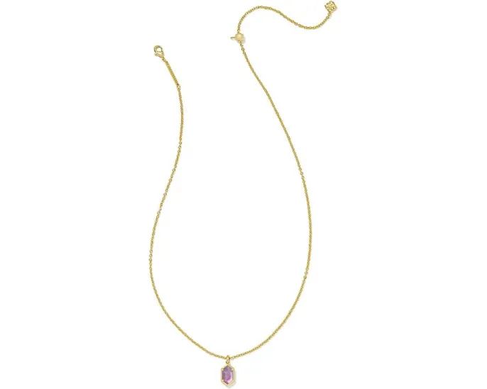 Kendra Scott подвеска Hallie Short Pendant с иллюзионистским опалитом