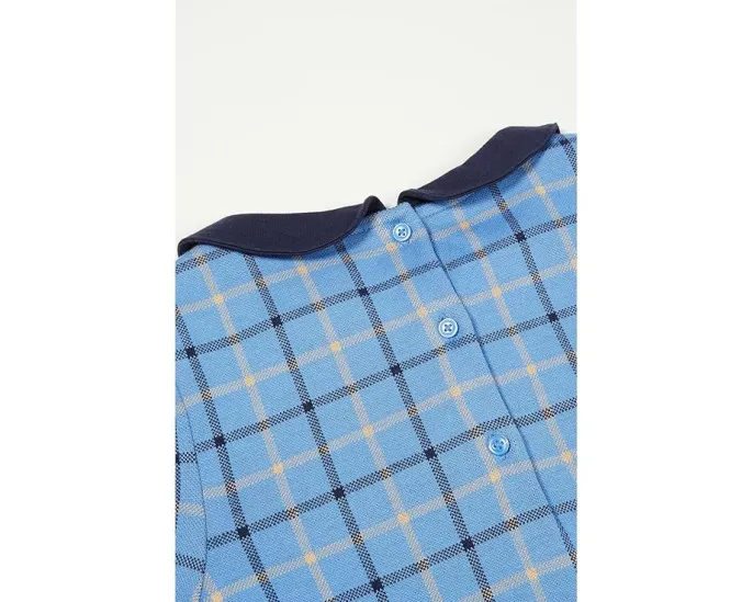 Платье для девочек с жакардовой клеткой и плиссированной юбкой Janie and Jack