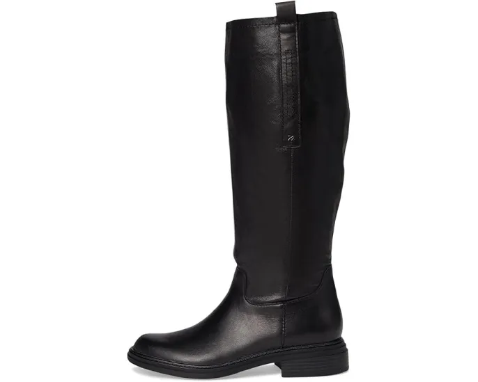Высокие сапоги Ontime Wide Calf до колена с технологией Contour+ Comfort и прямым каблуком