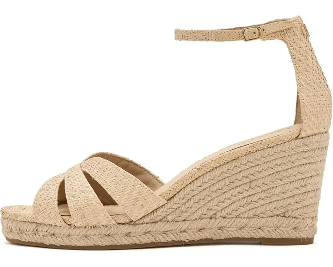 Lauren Ralph Lauren босоножки-эспадрильи Nellie из рафии с танкеткой