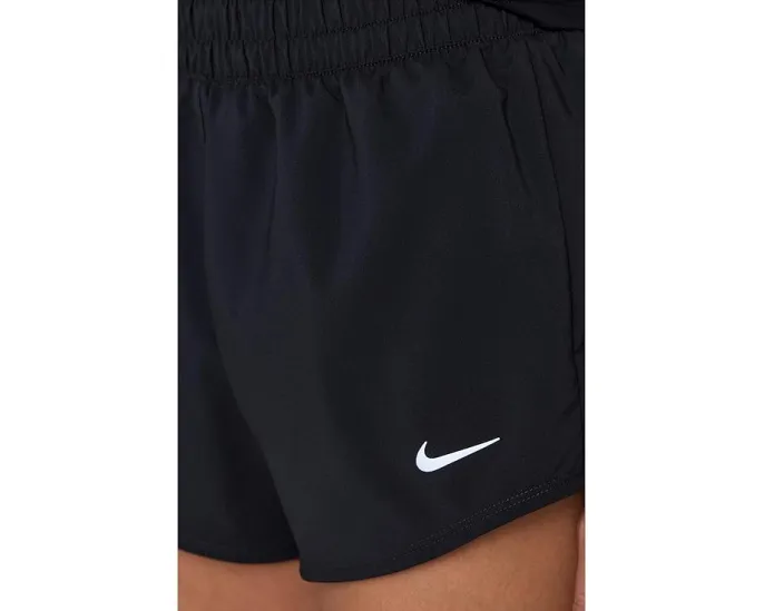 Шорты Nike One Dri-FIT с завышенной талией Black